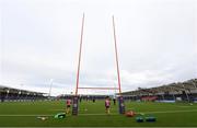 30 April 2022; A general view of Dam Health Stadium before the United Rugby Championship match between Edinburgh Rugby and Ulster at Dam Health Stadium in Edinburgh, Scotland. Photo by Paul Devlin/Sportsfile