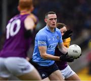 30 April 2022; Brian Fenton of Dublin in action against Liam Coleman and 10 Alan Tobin of Wexford during the Leinster GAA Football Senior Championship Quarter-Final match between Wexford and Dublin at Chadwicks Wexford Park in Wexford. Photo by Ray McManus/Sportsfile