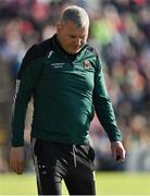 24 April 2022; Mayo manager James Horan during the Connacht GAA Football Senior Championship Quarter-Final match between Mayo and Galway at Hastings Insurance MacHale Park in Castlebar, Mayo. Photo by Brendan Moran/Sportsfile