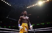 30 April 2022; Austin Williams after winning the vacant WBA continental americas middleweight title fight with Chordale Booker at Madison Square Garden in New York, USA. Photo by Stephen McCarthy/Sportsfile