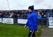 17 April 2022; Waterford manager Liam Cahill walks onto the pitch before the Munster GAA Hurling Senior Championship Round 1 match between Waterford and Tipperary at Walsh Park in Waterford. Photo by Brendan Moran/Sportsfile