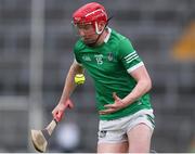 27 April 2022; Donnacha O'Dalaigh of Limerick during the oneills.com Munster GAA Hurling U20 Championship Semi-Final match between Limerick and Waterford at TUS Gaelic Grounds in Limerick, Ireland. Photo by Michael P Ryan/Sportsfile