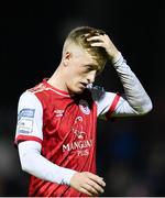 29 April 2022; Chris Forrester of St Patrick's Athletic during the SSE Airtricity League Premier Division match between St Patrick's Athletic and Derry City at Richmond Park in Dublin. Photo by Seb Daly/Sportsfile