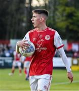 29 April 2022; Darragh Burns of St Patrick's Athletic during the SSE Airtricity League Premier Division match between St Patrick's Athletic and Derry City at Richmond Park in Dublin. Photo by Seb Daly/Sportsfile