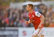 29 April 2022; Eoin Doyle of St Patrick's Athletic during the SSE Airtricity League Premier Division match between St Patrick's Athletic and Derry City at Richmond Park in Dublin. Photo by Seb Daly/Sportsfile