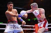 30 April 2022; Liam Smith, right, and Jessie Vargas during their vacant WBO intercontinental junior middleweight title fight at Madison Square Garden in New York, USA. Photo by Stephen McCarthy/Sportsfile