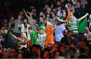 30 April 2022; Katie Taylor supporters before her undisputed world lightweight championship fight with Amanda Serrano at Madison Square Garden in New York, USA. Photo by Stephen McCarthy/Sportsfile