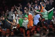 30 April 2022; Katie Taylor supporters before the undisputed world lightweight championship fight between Katie Taylor and Amanda Serrano at Madison Square Garden in New York, USA. Photo by Stephen McCarthy/Sportsfile