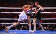30 April 2022; Katie Taylor, right, and Amanda Serrano during their undisputed world lightweight championship fight at Madison Square Garden in New York, USA. Photo by Stephen McCarthy/Sportsfile