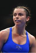 30 April 2022; Skye Nicolson during her featherweight bout with Shanecqua Paisley Davis at Madison Square Garden in New York, USA. Photo by Stephen McCarthy/Sportsfile