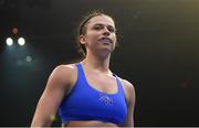 30 April 2022; Skye Nicolson during her featherweight bout with Shanecqua Paisley Davis at Madison Square Garden in New York, USA. Photo by Stephen McCarthy/Sportsfile