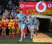 30 April 2022; Max O'Reilly of Leinster runs out before the United Rugby Championship match between DHL Stormers and Leinster at the DHL Stadium in Cape Town, South Africa. Photo by Harry Murphy/Sportsfile