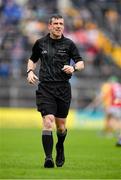 1 May 2022; Referee Paud O'Dwyer during the Munster GAA Hurling Senior Championship Round 3 match between Cork and Clare at FBD Semple Stadium in Thurles, Tipperary. Photo by Ray McManus/Sportsfile
