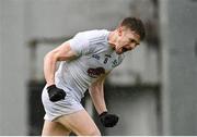 1 May 2022; Kevin Feely of Kildare celebrates after scoring his side's first goal via a penalty during the Leinster GAA Football Senior Championship Quarter-Final match between Kildare and Louth at O'Connor Park in Tullamore, Offaly. Photo by Seb Daly/Sportsfile