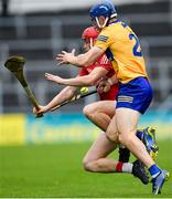 1 May 2022; Alan Connolly of Cork is tackled by Rory Hayes of Clare during the Munster GAA Hurling Senior Championship Round 3 match between Cork and Clare at FBD Semple Stadium in Thurles, Tipperary. Photo by Ray McManus/Sportsfile