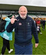 1 May 2022; Kildare manager Glenn Ryan after his side's victory in the Leinster GAA Football Senior Championship Quarter-Final match between Kildare and Louth at O'Connor Park in Tullamore, Offaly. Photo by Seb Daly/Sportsfile