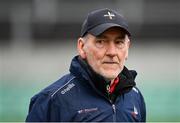 1 May 2022; Louth manager Mickey Harte after his side's defeat in the Leinster GAA Football Senior Championship Quarter-Final match between Kildare and Louth at O'Connor Park in Tullamore, Offaly. Photo by Seb Daly/Sportsfile