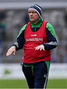 30 April 2022; Limerick manager Billy Lee during the Munster GAA Senior Football Championship Quarter-Final match between Clare and Limerick at Cusack Park in Ennis, Clare. Photo by Piaras Ó Mídheach/Sportsfile