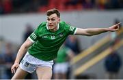 30 April 2022; James Naughton of Limerick during the Munster GAA Senior Football Championship Quarter-Final match between Clare and Limerick at Cusack Park in Ennis, Clare. Photo by Piaras Ó Mídheach/Sportsfile