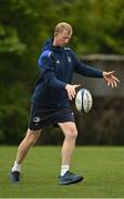 2 May 2022; Head coach Leo Cullen during a Leinster Rugby squad training session at UCD in Dublin. Photo by Seb Daly/Sportsfile