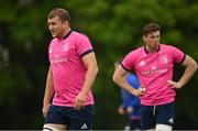 2 May 2022; Ross Molony, left, and Ryan Baird during a Leinster Rugby squad training session at UCD in Dublin. Photo by Seb Daly/Sportsfile