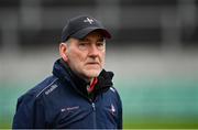 1 May 2022; Louth manager Mickey Harte after his side's defeat in the Leinster GAA Football Senior Championship Quarter-Final match between Kildare and Louth at O'Connor Park in Tullamore, Offaly. Photo by Seb Daly/Sportsfile