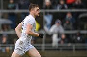 1 May 2022; Kevin Feely of Kildare after scoring his side's first goal via a penalty during the Leinster GAA Football Senior Championship Quarter-Final match between Kildare and Louth at O'Connor Park in Tullamore, Offaly. Photo by Seb Daly/Sportsfile