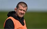 3 May 2022; Forwards coach Graham Rowntree during a Munster rugby squad training session at the University of Limerick in Limerick. Photo by Brendan Moran/Sportsfile