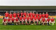 1 May 2022; The Louth panel before the Leinster GAA Football Senior Championship Quarter-Final match between Kildare and Louth at O'Connor Park in Tullamore, Offaly. Photo by Seb Daly/Sportsfile