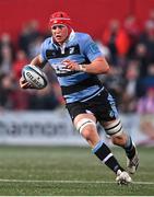 29 April 2022; James Botham of Cardiff Blues during the United Rugby Championship match between Munster and Cardiff at Musgrave Park in Cork. Photo by Brendan Moran/Sportsfile