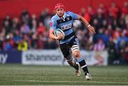 29 April 2022; James Botham of Cardiff Blues during the United Rugby Championship match between Munster and Cardiff at Musgrave Park in Cork. Photo by Brendan Moran/Sportsfile