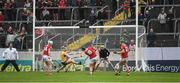 1 May 2022; Darragh Fitzgibbon scores a late goal, for Cork, during the Munster GAA Hurling Senior Championship Round 3 match between Cork and Clare at FBD Semple Stadium in Thurles, Tipperary. Photo by Ray McManus/Sportsfile