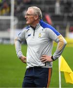 1 May 2022; Clare manager Brian Lohan near the end of the Munster GAA Hurling Senior Championship Round 3 match between Cork and Clare at FBD Semple Stadium in Thurles, Tipperary. Photo by Ray McManus/Sportsfile