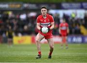 1 May 2022; Ethan Doherty of Derry during the Ulster GAA Football Senior Championship Quarter-Final match between Tyrone and Derry at O'Neills Healy Park in Omagh, Tyrone. Photo by David Fitzgerald/Sportsfile