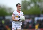1 May 2022; Kieran McGeary of Tyrone during the Ulster GAA Football Senior Championship Quarter-Final match between Tyrone and Derry at O'Neills Healy Park in Omagh, Tyrone. Photo by David Fitzgerald/Sportsfile
