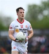1 May 2022; Kieran McGeary of Tyrone during the Ulster GAA Football Senior Championship Quarter-Final match between Tyrone and Derry at O'Neills Healy Park in Omagh, Tyrone. Photo by David Fitzgerald/Sportsfile