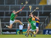 4 May 2022; Ethan Hurley of Limerick, left, during the oneills.com Munster GAA Hurling U20 Championship Final match between Limerick and Tipperary at TUS Gaelic Grounds in Limerick. Photo by Seb Daly/Sportsfile