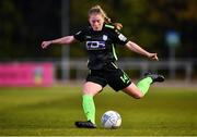 26 April 2022; Orlagh Fitzpatrick of DLR Waves during the SSE Airtricity Women's National League match between DLR Waves and Athlone Town at UCD Bowl in Belfield, Dublin. Photo by Eóin Noonan/Sportsfile
