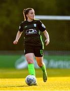 26 April 2022; Aoife Brophy of DLR Waves during the SSE Airtricity Women's National League match between DLR Waves and Athlone Town at UCD Bowl in Belfield, Dublin. Photo by Eóin Noonan/Sportsfile