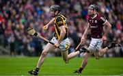 1 May 2022; Tom Phelan of Kilkenny in action against Padraic Mannion of Galway during the Leinster GAA Hurling Senior Championship Round 3 match between Galway and Kilkenny at Pearse Stadium in Galway. Photo by Brendan Moran/Sportsfile