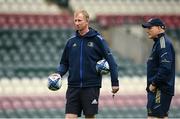 6 May 2022; Head coach Leo Cullen and backs coach Felipe Contepomi during the Leinster Rugby captain's run at Mattoli Woods Welford Road in Leicester, England. Photo by Harry Murphy/Sportsfile