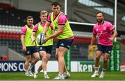 6 May 2022; Dan Sheehan during the Leinster Rugby captain's run at Mattoli Woods Welford Road in Leicester, England. Photo by Harry Murphy/Sportsfile