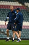 6 May 2022; Head coach Leo Cullen and backs coach Felipe Contepomi during the Leinster Rugby captain's run at Mattoli Woods Welford Road in Leicester, England. Photo by Harry Murphy/Sportsfile