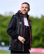 6 May 2022; Keith Ward of Dundalk before the SSE Airtricity League Premier Division match between UCD and Dundalk at UCD Bowl in Belfield, Dublin. Photo by Ben McShane/Sportsfile