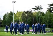 6 May 2022; UCD players before the SSE Airtricity League Premier Division match between UCD and Dundalk at UCD Bowl in Belfield, Dublin. Photo by Ben McShane/Sportsfile