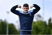 6 May 2022; Michael Gallagher of UCD before the SSE Airtricity League Premier Division match between UCD and Dundalk at UCD Bowl in Belfield, Dublin. Photo by Ben McShane/Sportsfile