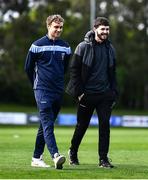 6 May 2022; Mark Dignam of UCD, left, and Cormac Henry during the SSE Airtricity League Premier Division match between UCD and Dundalk at UCD Bowl in Belfield, Dublin. Photo by Ben McShane/Sportsfile