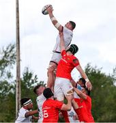 6 May 2022; David McCann of Ulster during an 'A' Interprovincial match between Munster and Ulster at University of Limerick in Limerick. Photo by John Dickson/Sportsfile