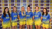 6 May 2022; The 2022 Teams of the Lidl Ladies National Football League awards were presented at Croke Park on Friday, May 6. The best players from the four divisions in the Lidl National Football Leagues were selected by the LGFA’s All Star committee. Meath players, from left, Shauna Ennis, Mary Kate Lynch, Monica McGuirk, Emma Duggan, Orlagh Lally and Emma Troy. Photo by Ramsey Cardy/Sportsfile