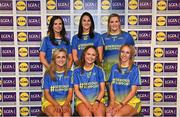 6 May 2022; The 2022 Teams of the Lidl Ladies National Football League awards were presented at Croke Park on Friday, May 6. The best players from the four divisions in the Lidl National Football Leagues were selected by the LGFA’s All Star committee. Roscommon players, clockwise from top left, Sinéad Kenny of Roscommon, Jennifer Higgins, Helena Cummins, Laura Fleming, Aisling Hanly and Niamh Feeney. Photo by Ramsey Cardy/Sportsfile